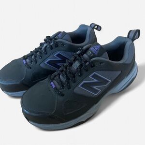 New Balance NEW 627 Women’s Black Steel Toe Sneakers Shoes Size 6.5D